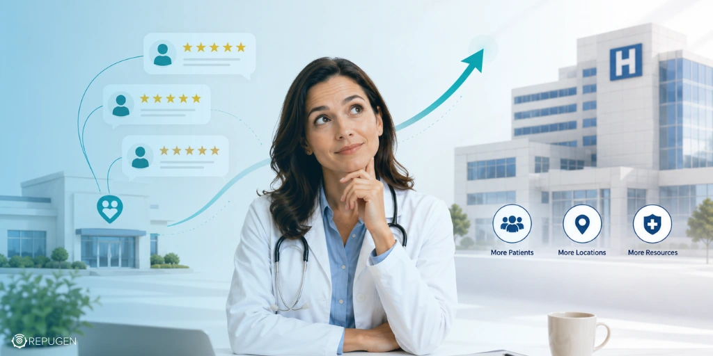 How to Compete With Large Health Systems Using Patient Reviews