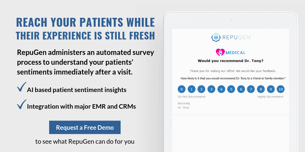 Reach Your Patients While Their Experience is Still Fresh